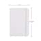 JAM Paper Small Hardcover Notebook with Elastic Band